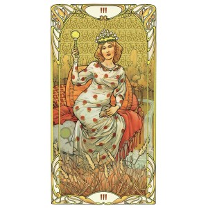 Golden Art Nouveau Tarot - Lo Scarabeo (22 κάρτες)